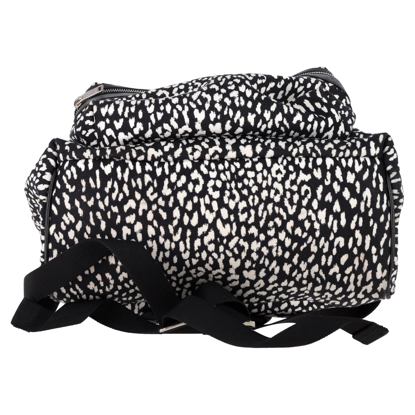 Saint Laurent Hunter Leopard backpack