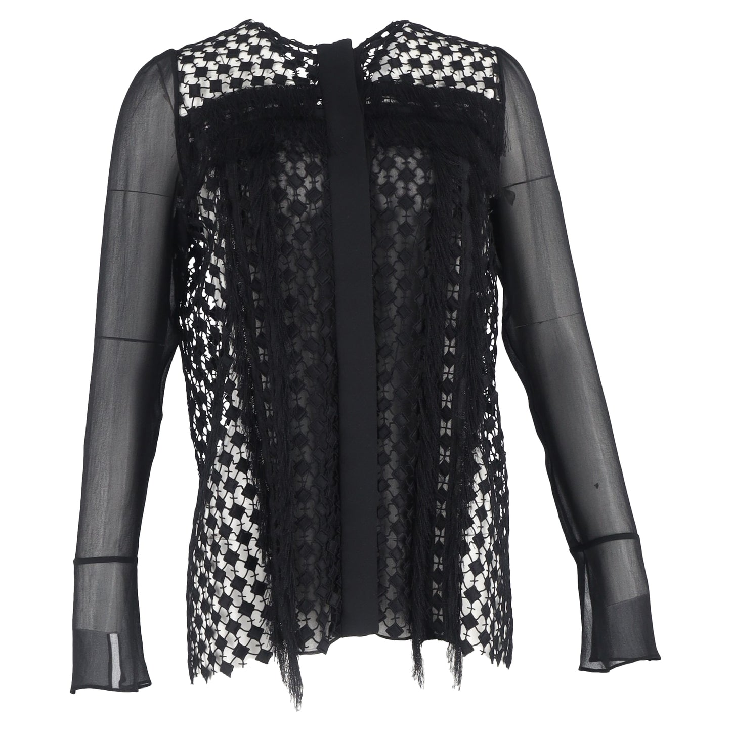 Chloé Lace Sheered Blouse