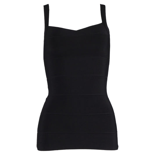 Herve Leger neck bandage top