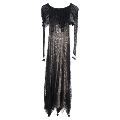 Alexander McQueen maxi off-shoulder dress Reflaunt Alexander McQueen maxi off-shoulder dress Reflaunt