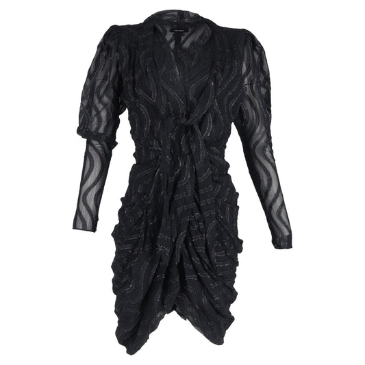 Isabel Marant metallic print dress