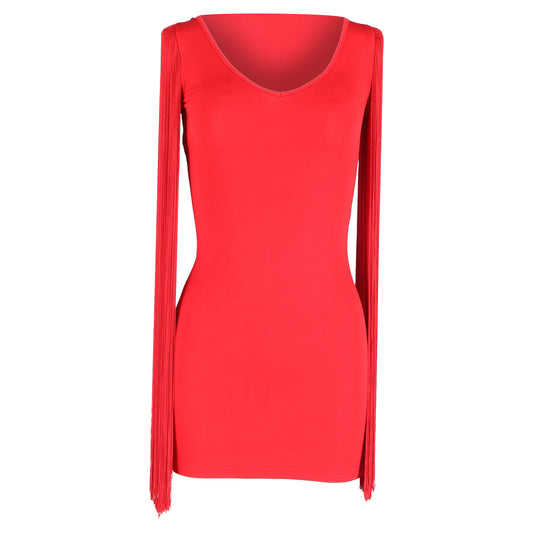 Moschino sleeve mini dress