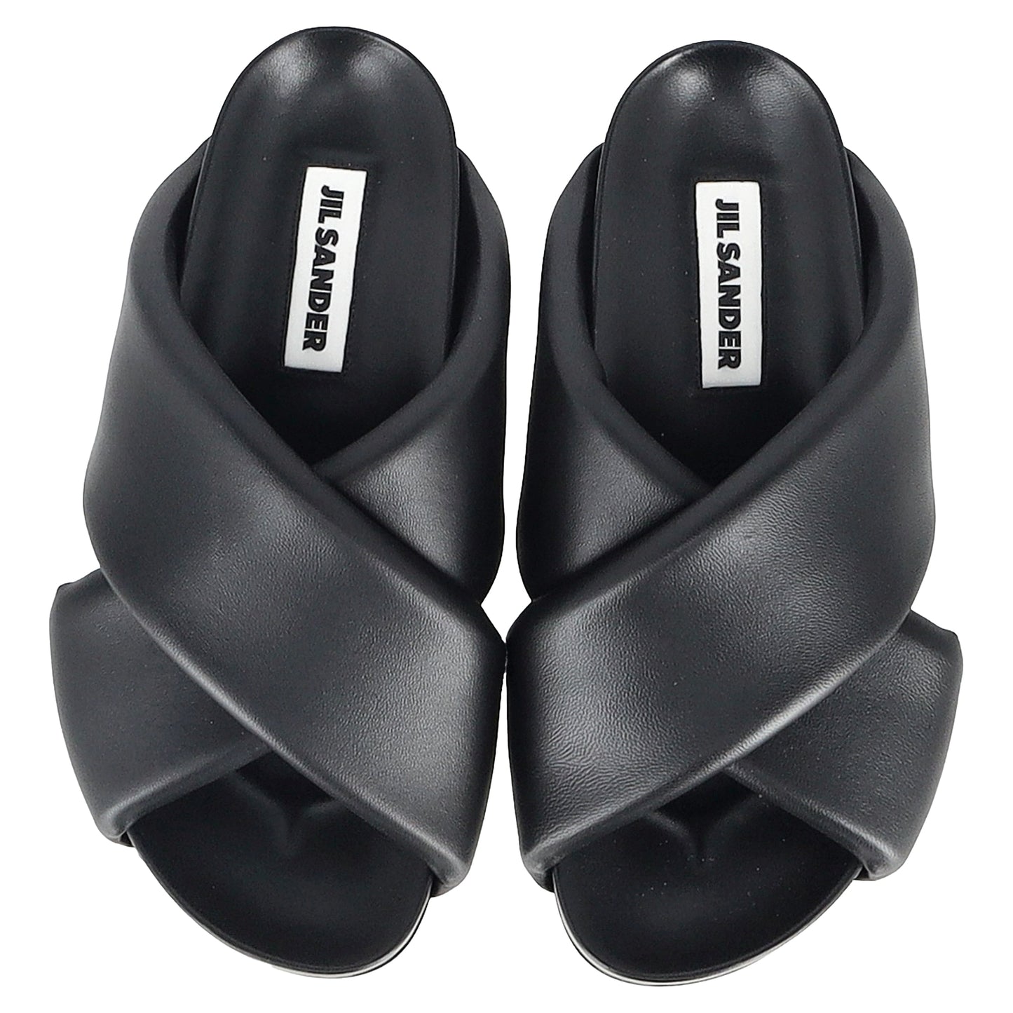Jil Sander flatform slides
