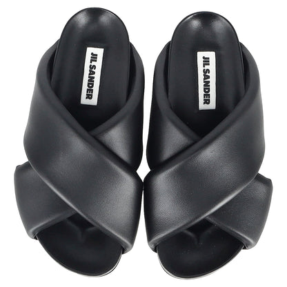 Jil Sander flatform slides