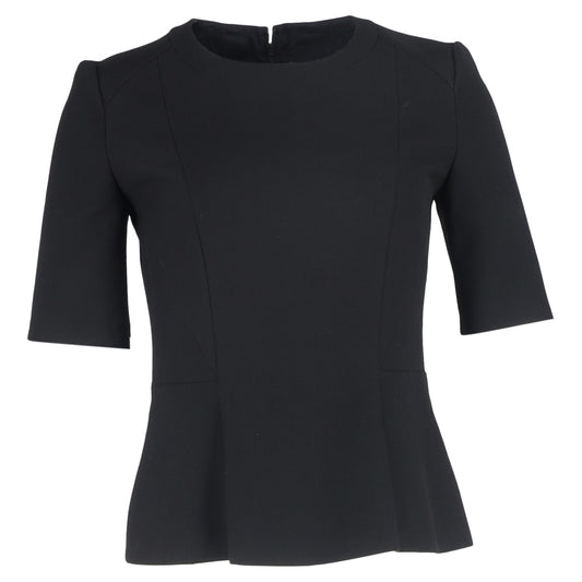 Hugo Boss boss short sleeve peplum top