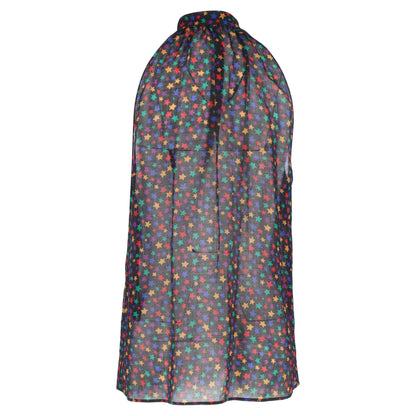 Saint Laurent print bow detail blouse