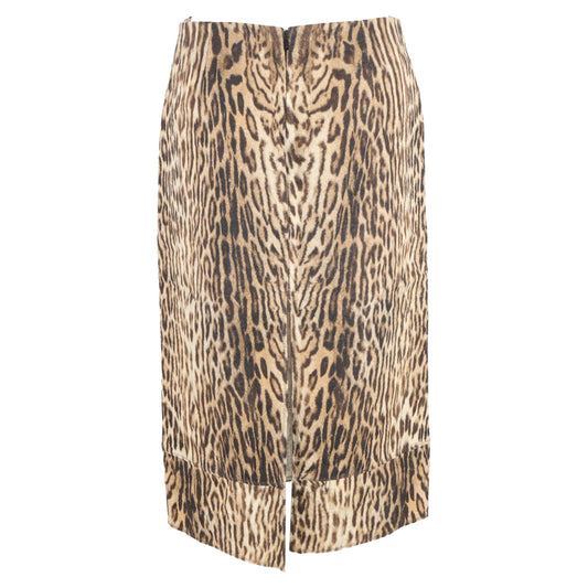 Chloé skirt in animal print