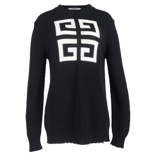 Givenchy 4G logo crew neck jumper